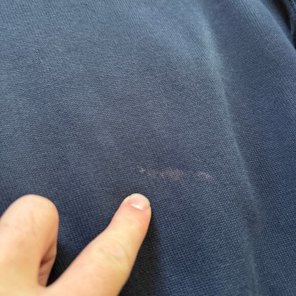 Women's The Coeur d'Alene Luxury Idaho Resort Blue Crewneck Sweatshirt Sz Small - Picture 2 of 5